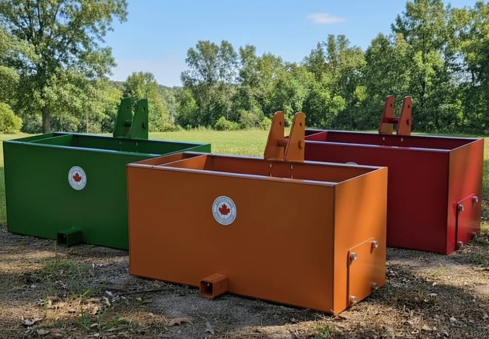 3 PH Dump Boxes & Weight Boxes