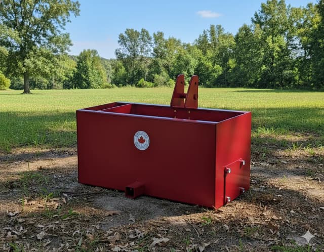 Small 3PH Weight Box Cat 1 - Red