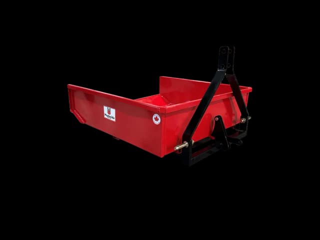 4' x 4' Dump Box 3PH 30 Cubic Feet