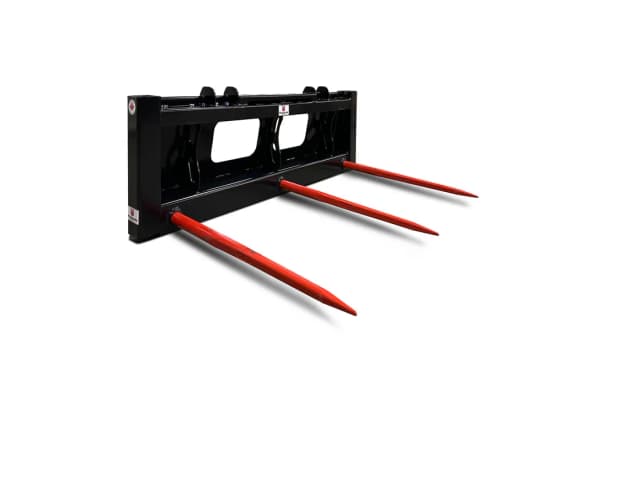 3 Prong Bale Spear SS Q-Tach 39" Tines