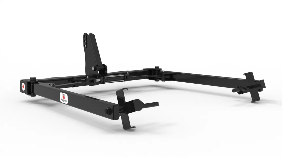 3 Point Hitch Round Bale Un-Roller