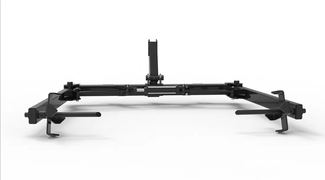 3 Point Hitch Round Bale Un-Roller