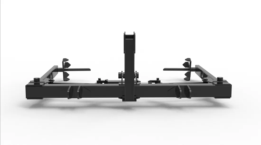 3 Point Hitch Round Bale Un-Roller